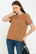 SISTER'S - Cotton with Cotton Combed (Brukat Kombi Kaos) C1513 CAP