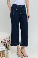 2023 - Culottes Jeans (Celana Jeans Kulot 7/9) S399 JS