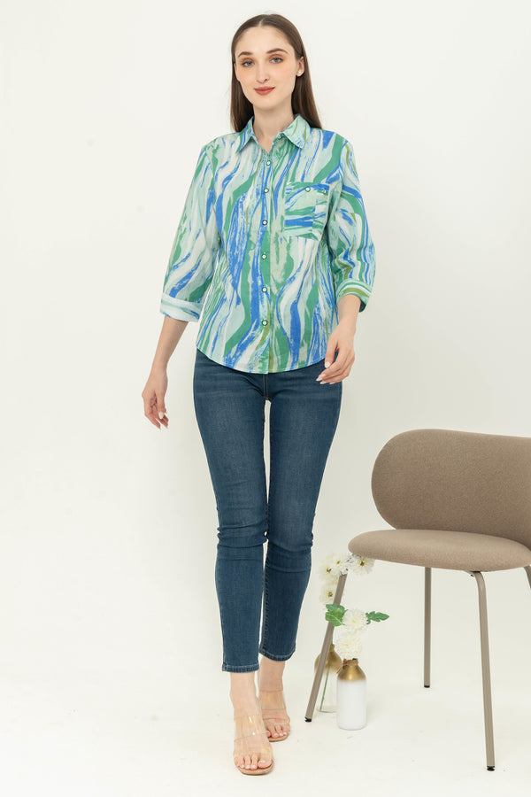 SISTER'S - Cotton Shirt (Katun) C1476 CAP