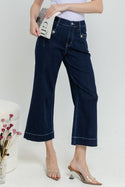 2023 - Culottes Jeans (Celana Jeans Kulot 7/9) S399 JS