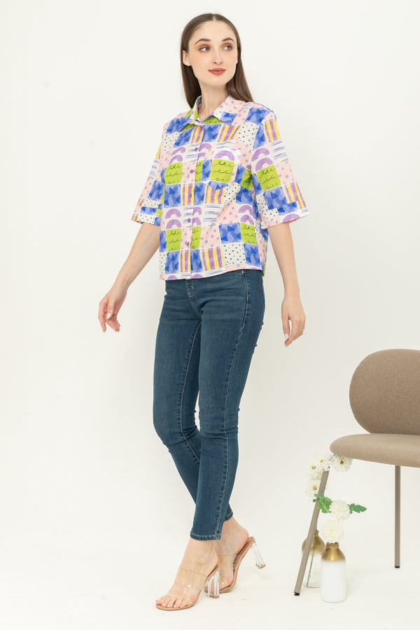 SISTER'S - Cotton Shirt (Katun) C1467 CAP