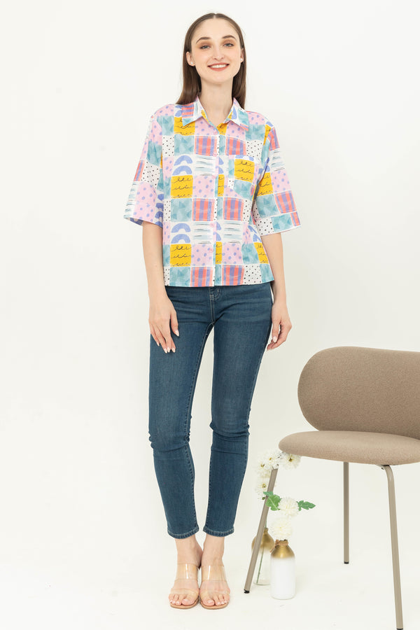 SISTER'S - Cotton Shirt (Katun) C1467 CAP
