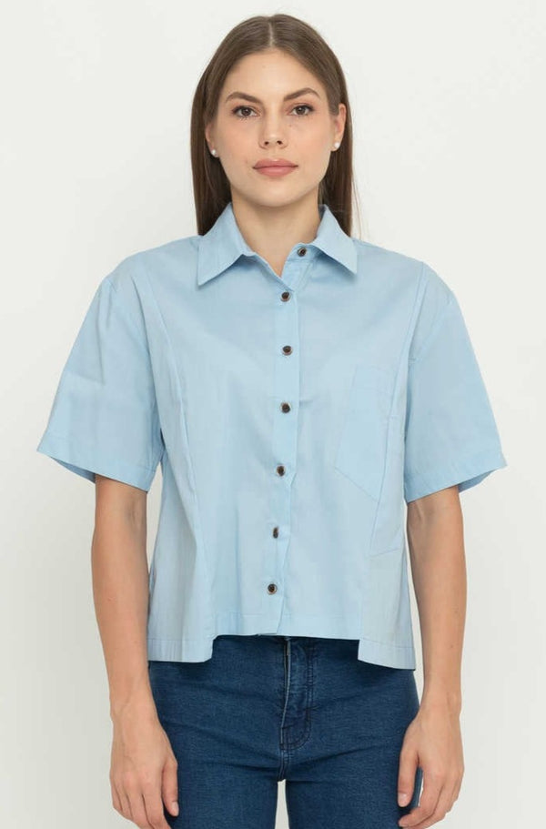 SISTER'S - Cotton Shirt (Katun) S7527 JS