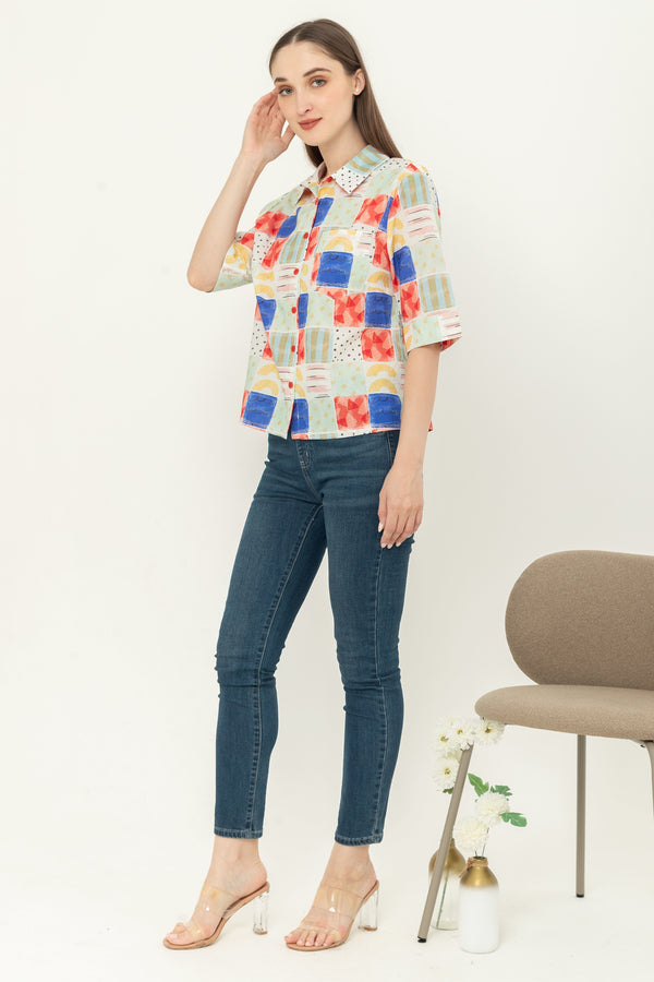 SISTER'S - Cotton Shirt (Katun) C1467 CAP