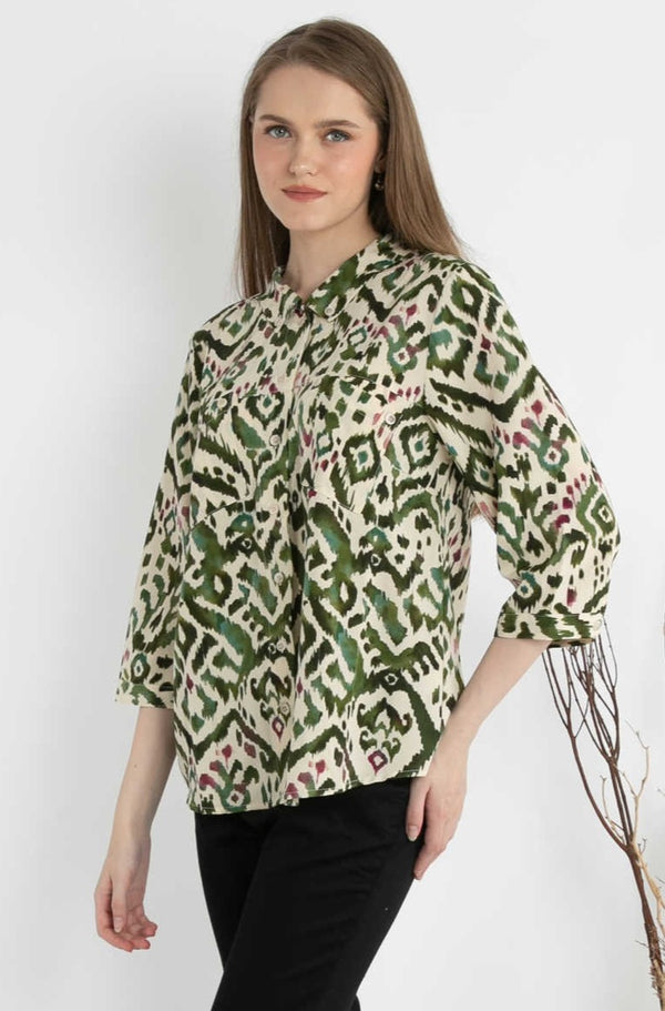 SISTER'S - Cotton Shirt (Katun) S7422B JS