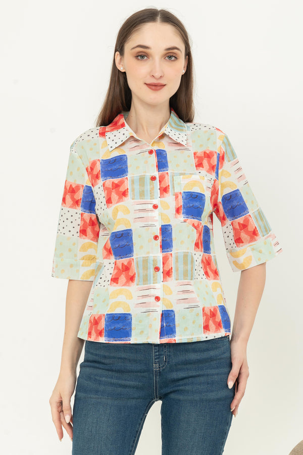 SISTER'S - Cotton Shirt (Katun) C1467 CAP