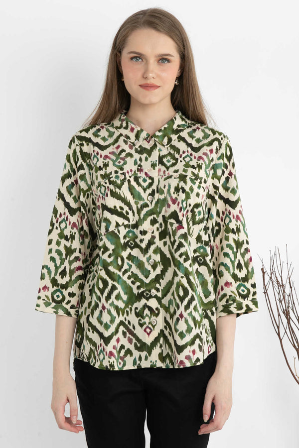 SISTER'S - Cotton Shirt (Katun) S7422B JS