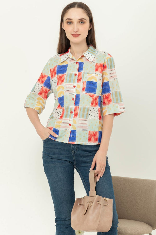 SISTER'S - Cotton Shirt (Katun) C1467 CAP