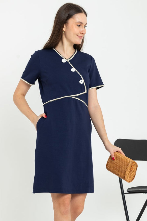 SISTER'S - Cotton Combed Dress (Kaos) 7529 CAP