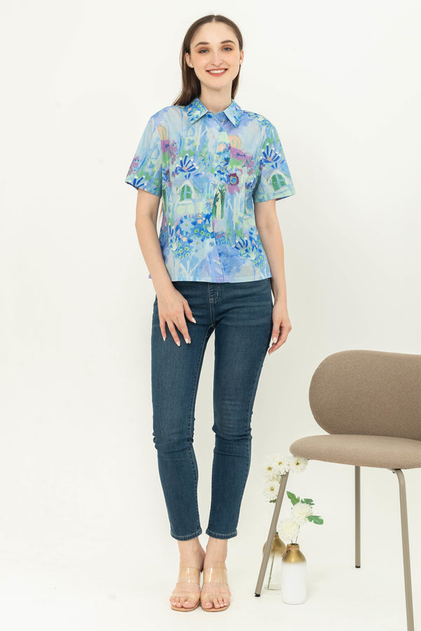 SISTER'S - Cotton Shirt (Katun) C1478 CAP
