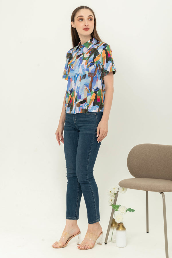 SISTER'S - Cotton Shirt (Katun) C1477 CAP