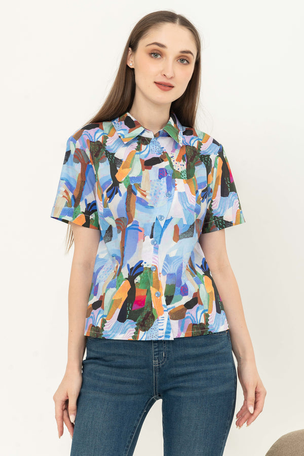 SISTER'S - Cotton Shirt (Katun) C1477 CAP