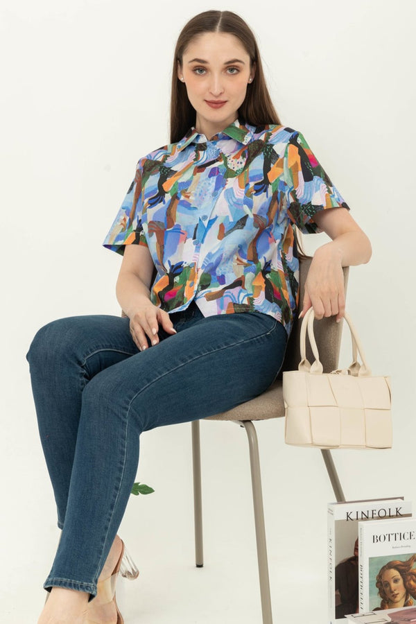 SISTER'S - Cotton Shirt (Katun) C1477 CAP