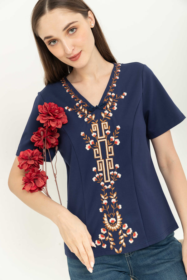 SISTER'S - Cotton Combed Top Cheongsam  (Kaos)  C1473 (CAPZ)