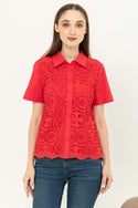 SISTER'S -  Cotton with Cotton Combed Top  (Brukat Kombi Katun) C1492 CAP