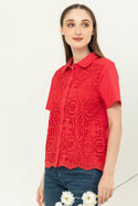 SISTER'S -  Cotton with Cotton Combed Top  (Brukat Kombi Katun) C1492 CAP