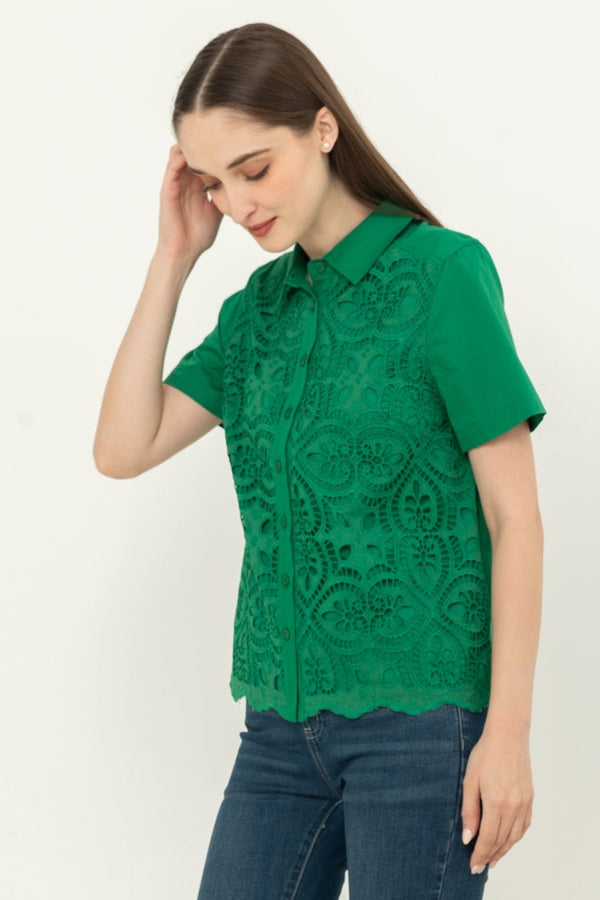 SISTER'S -  Cotton with Cotton Combed Top  (Brukat Kombi Katun) C1492 CAP
