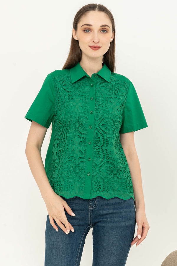 SISTER'S -  Cotton with Cotton Combed Top  (Brukat Kombi Katun) C1492 CAP