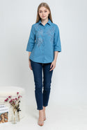 SISTER'S - Cotton Shirt (Katun) S3753 JS