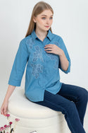 SISTER'S - Cotton Shirt (Katun) S3753 JS