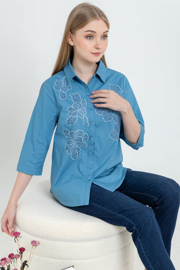 SISTER'S - Cotton Shirt (Katun) S3753 JS