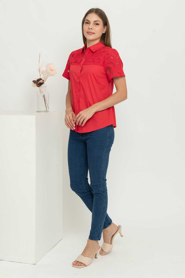 SISTER'S - Cotton Shirt (Katun) C4936 CAP
