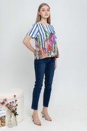 SISTER'S - Cotton Linen Top (Katun Linen) N557 ZE