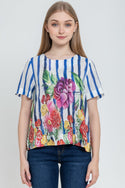 SISTER'S - Cotton Linen Top (Katun Linen) N557 ZE