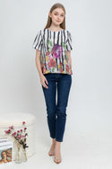 SISTER'S - Cotton Linen Top (Katun Linen) N557 ZE