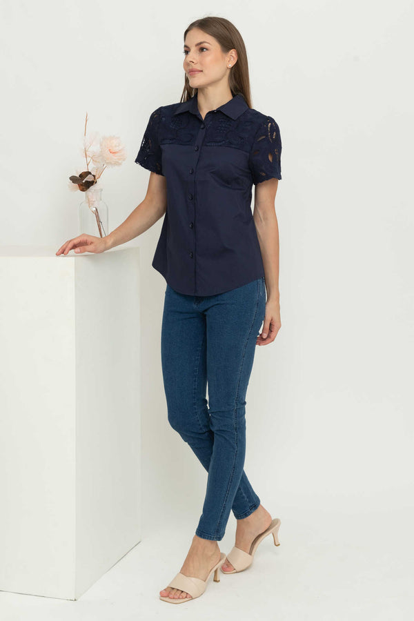 SISTER'S - Cotton Shirt (Katun) C4936 CAP