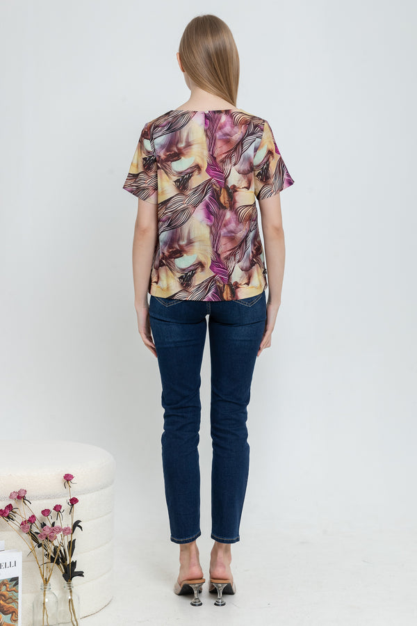 SISTER'S - Cotton Linen Top (Katun Linen) N539 ZE