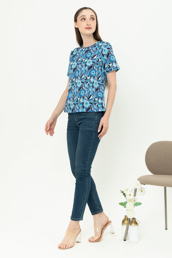 ELLAMOSS - Linen Top 7523 ZE