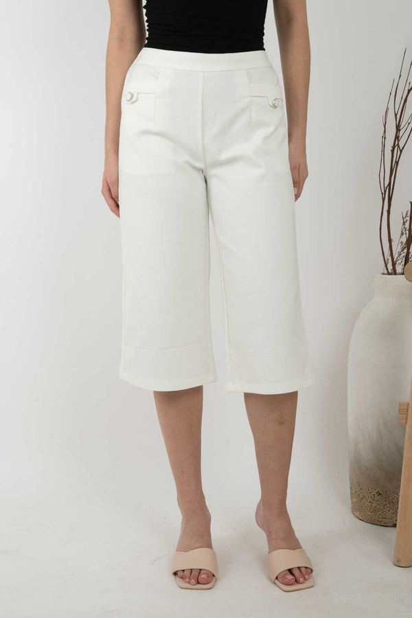 SISTER'S - Japanese Cotton Culottes Pants  7/8 (Celana Katun Jepang) 6963 ZE