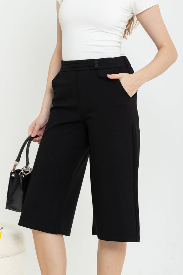 2023 - T-Shirt Culottes Pants (Celana Kulot Kaos) 7572 CAP