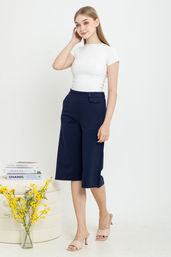 2023 - T-Shirt Culottes Pants (Celana Kulot Kaos) 7572 CAP