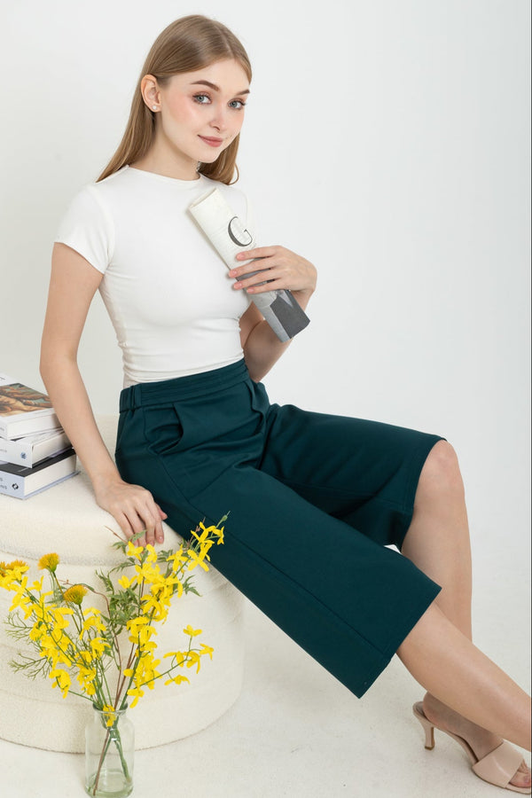 2023 - T-Shirt Culottes Pants (Celana Kulot Kaos) 7572 CAP