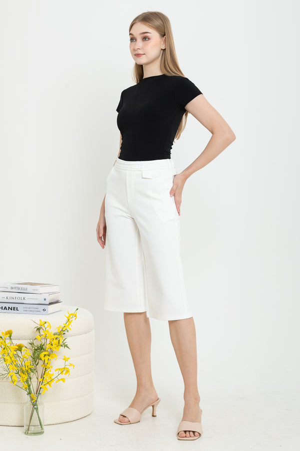 2023 - T-Shirt Culottes Pants (Celana Kulot Kaos) 7572 CAP