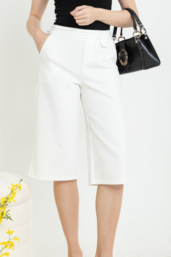 2023 - T-Shirt Culottes Pants (Celana Kulot Kaos) 7572 CAP