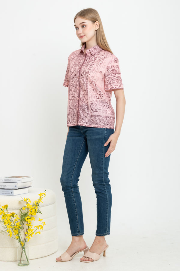 SISTER'S - Cotton Linen Top (Katun Linen) Y9409 ZE
