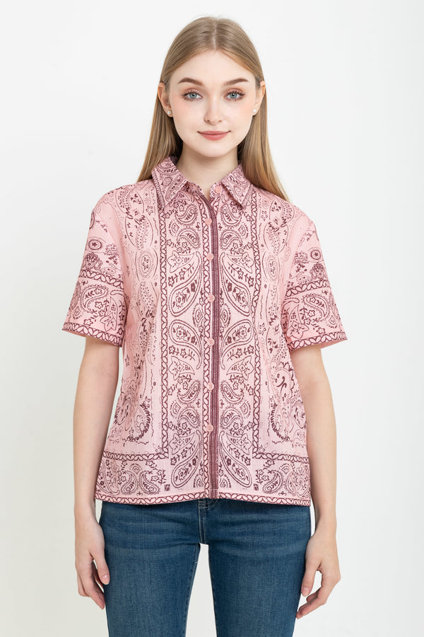 SISTER'S - Cotton Linen Top (Katun Linen) Y9409 ZE