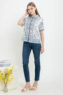SISTER'S - Cotton Linen Top (Katun Linen) Y9409 ZE
