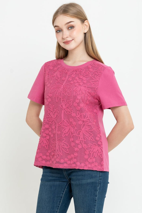 SISTER'S  - Brocode with Cotton Combed Top  (Brukat Kombi Kaos ) S3744  JS