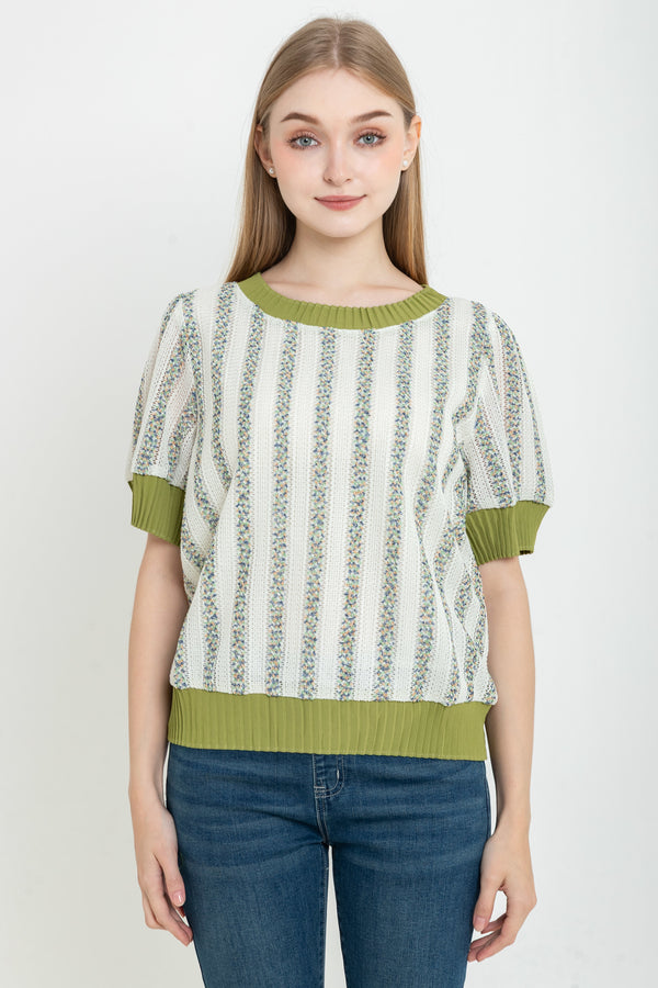 SISTER'S - Cotton with Lace Lining Top (Renda Furing Katun) J801 JS