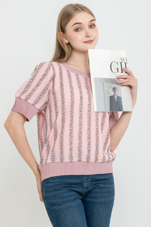 SISTER'S - Cotton with Lace Lining Top (Renda Furing Katun) J801 JS