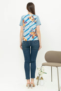 SISTER'S - Cotton Denim Combed Top (Katun Kombi Denim) S209 JS