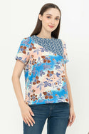 SISTER'S - Cotton Linen Combed Denim Top (Linen Kombi Denim) S207 JS