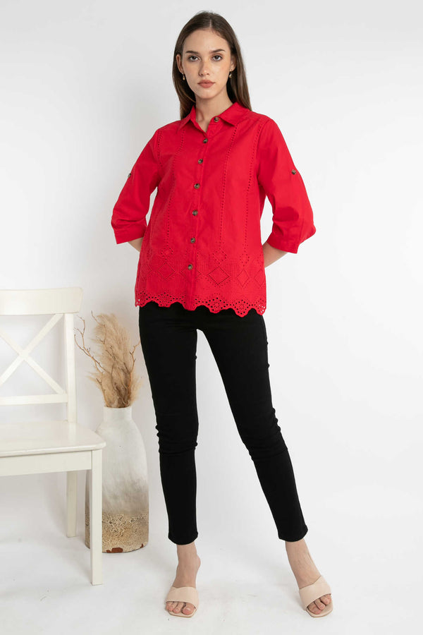 SISTER'S - Cotton Shirt (Katun) C9115 CAP