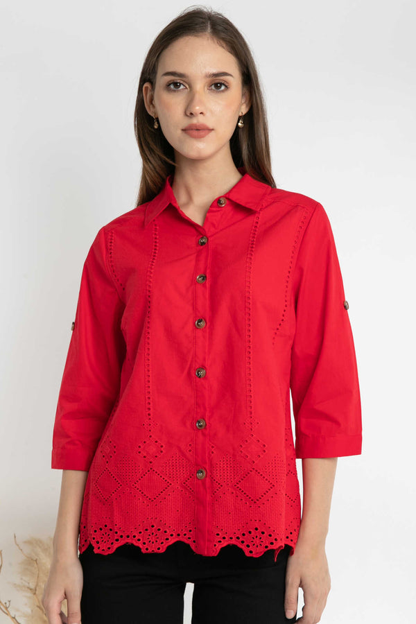 SISTER'S - Cotton Shirt (Katun) C9115 CAP