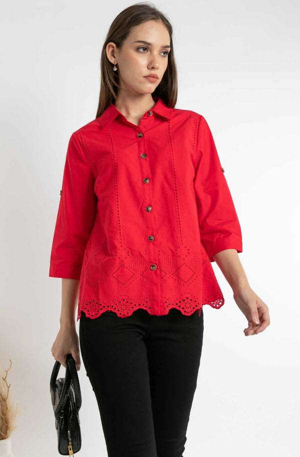 SISTER'S - Cotton Shirt (Katun) C9115 CAP