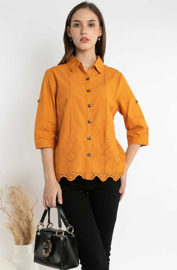 SISTER'S - Cotton Shirt (Katun) C9115 CAP
